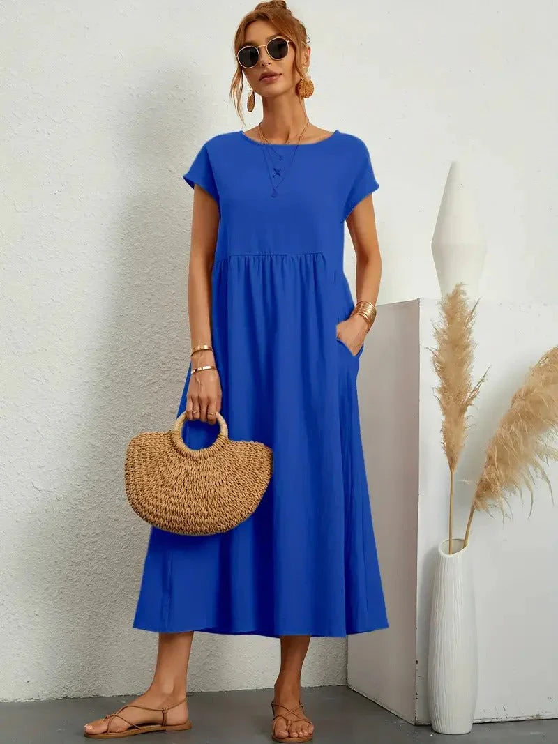 Women's Lightweight Summer Midi Dress