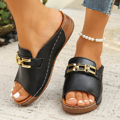 Women's Cushioned Flat Sandals