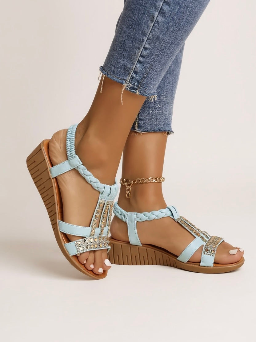 Women's Cushioned Wedge Sandals