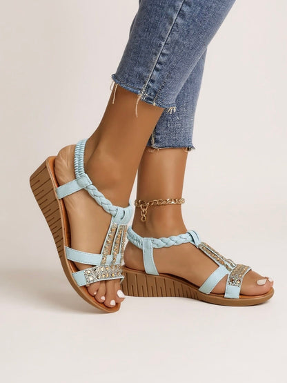 Women's Cushioned Wedge Sandals