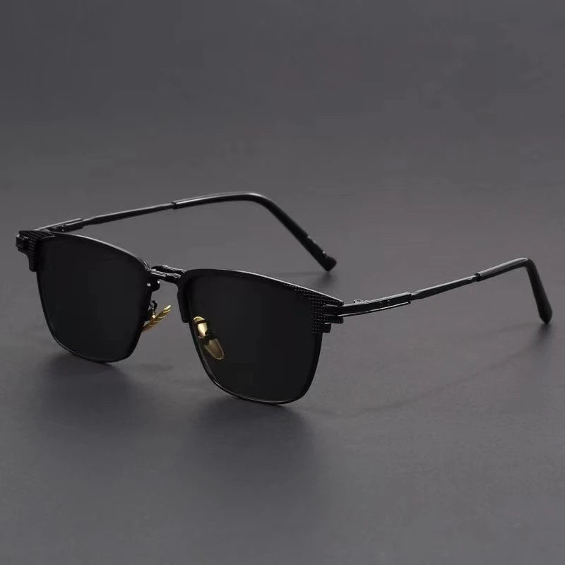 Sovrano UV400 Geometric Metal Sunglasses
