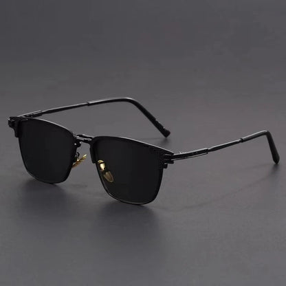 Sovrano UV400 Geometric Metal Sunglasses