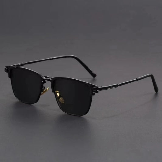 Sovrano UV400 Geometric Metal Sunglasses