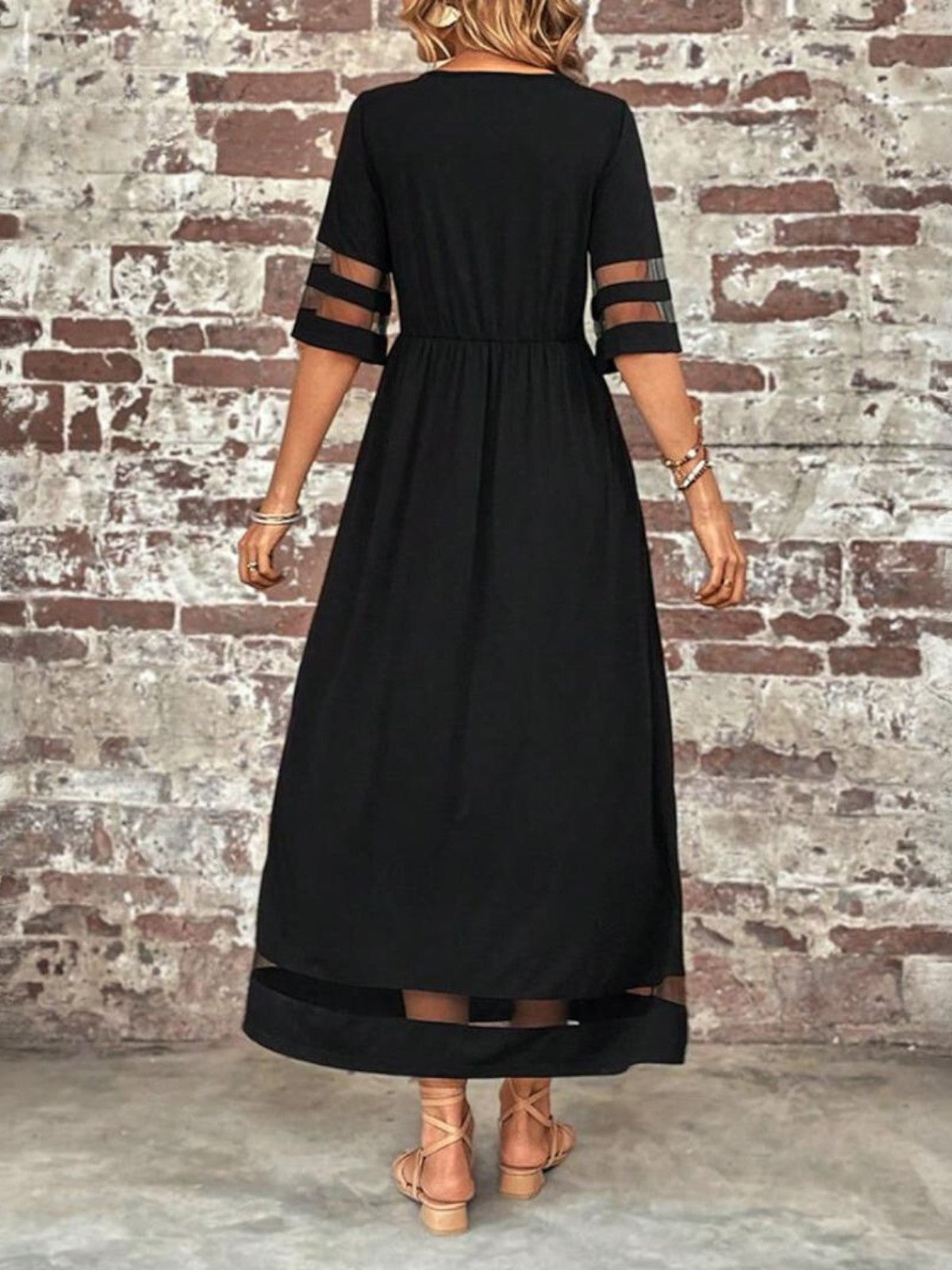 Women's A-Line Day-to-Night Midi Dress