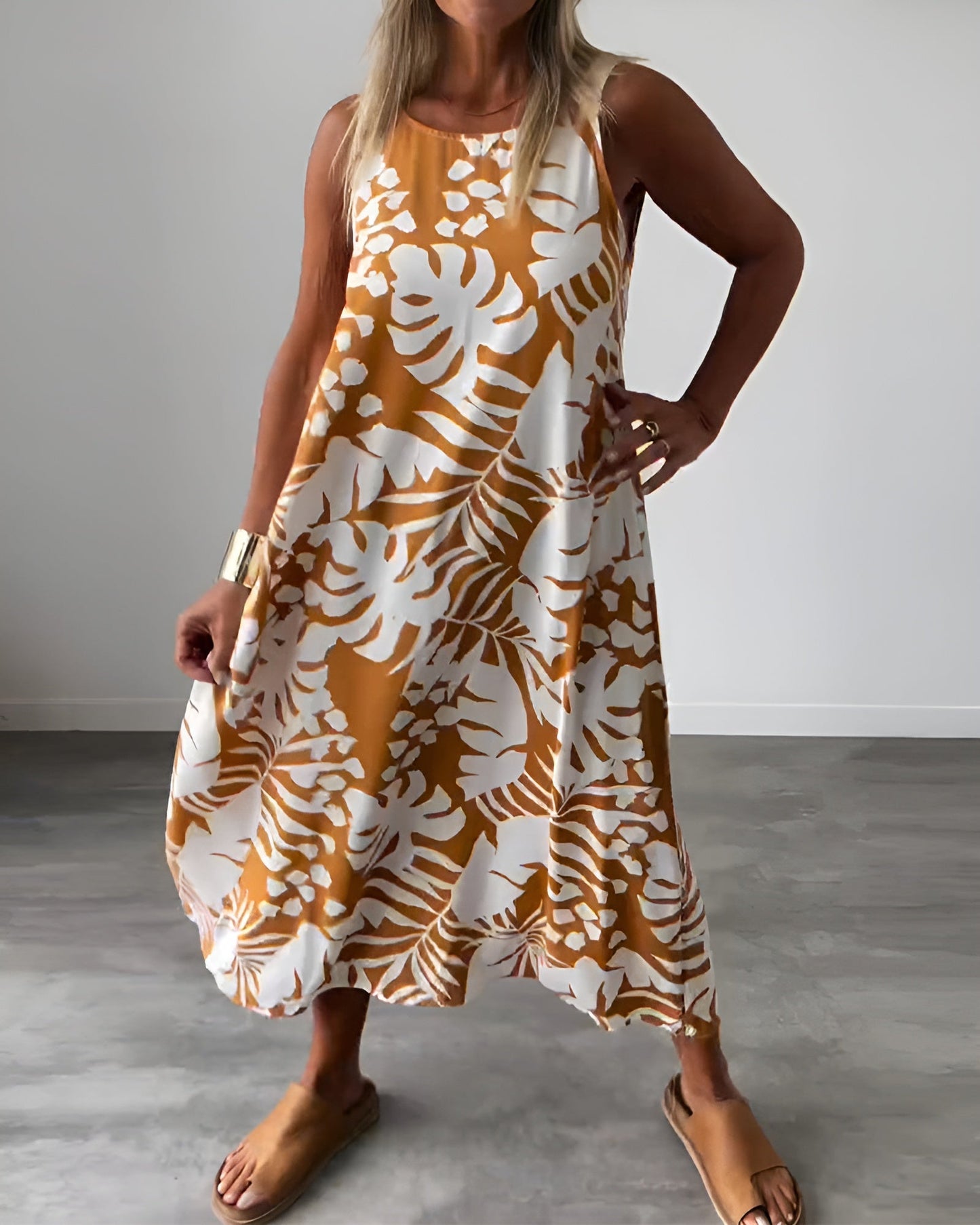 Women's Draped Evening Maxi Dress