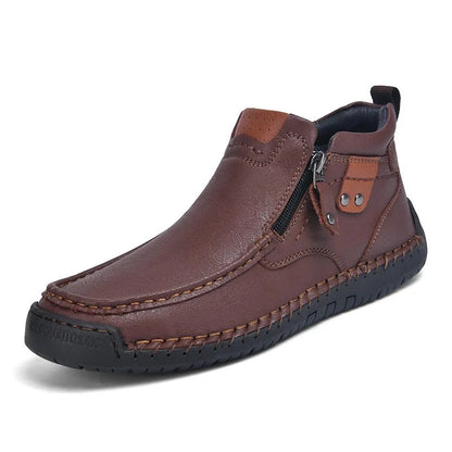 Satino Leather Ankle Boots
