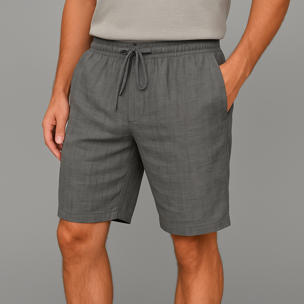 Rivano Linen Drawstring Shorts
