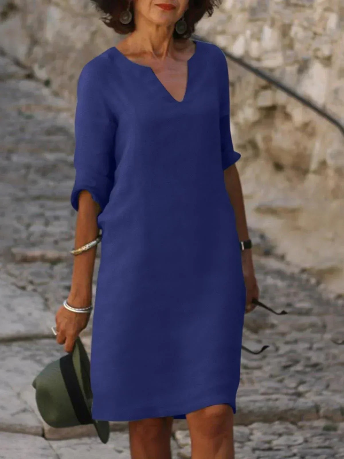 Women's V-Neck Elegant Everyday Maxi Dress