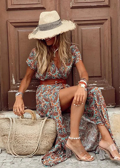Women's Boho Summer Maxi Dress