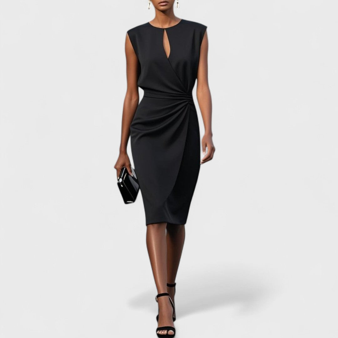 Women's Elegant Formal Occasion Midi Dress