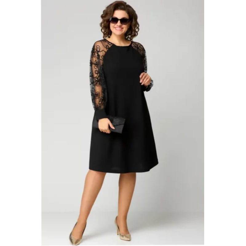 Women's Lace Elegant Evening Maxi Dress