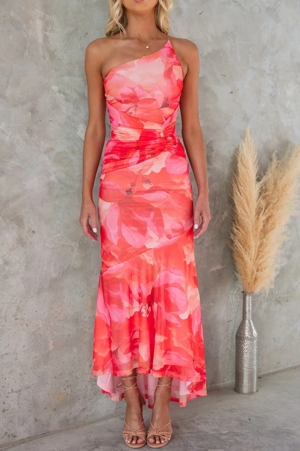 Women's Floral Summer Midi Dress