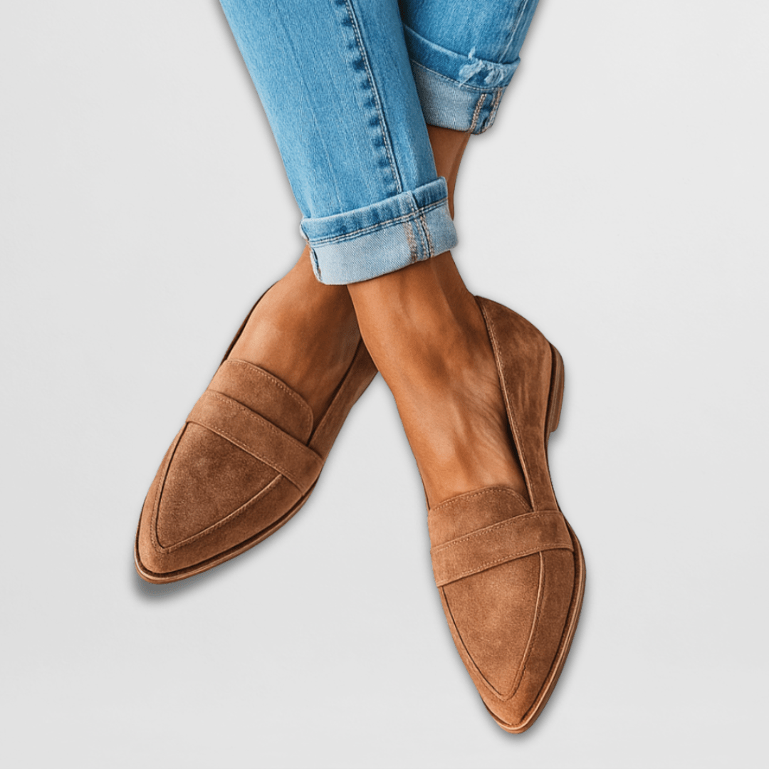 Women's Orthopedic Suede Loafers