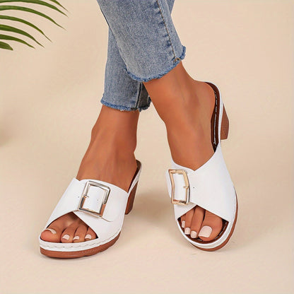 Women's Flat Strap Sandals