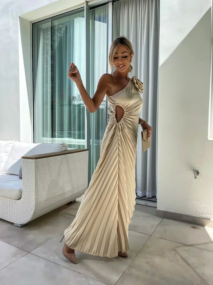 Women's Floral Wedding Guest Midi Dress