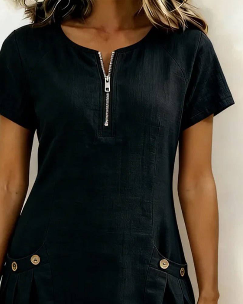 Women's Shift Mini Dress
