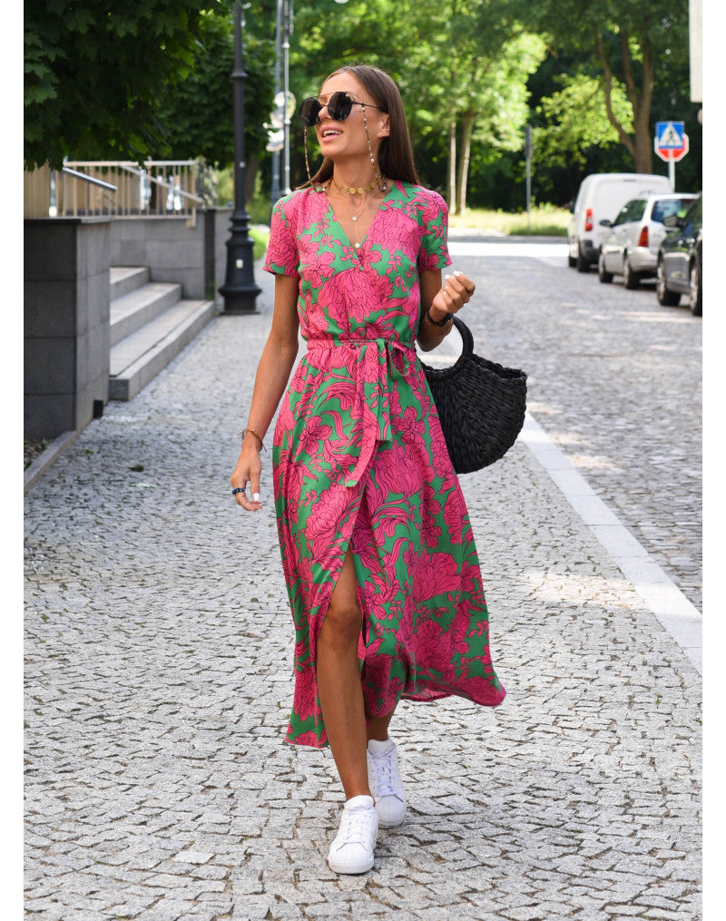 Women's Floral Print Everyday Maxi Dress