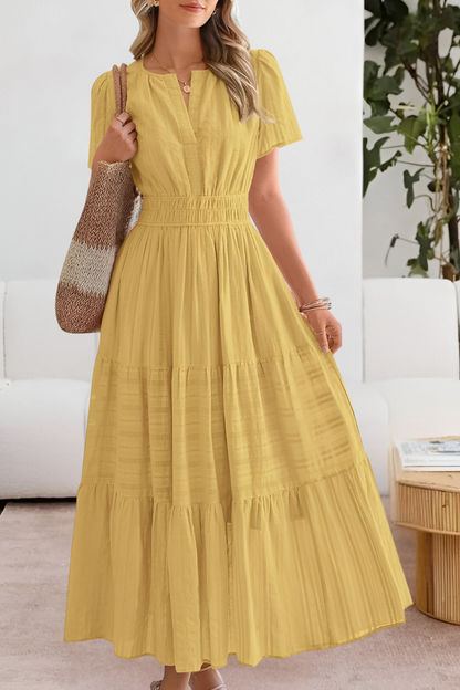 Women's Boho Summer Midi Dress