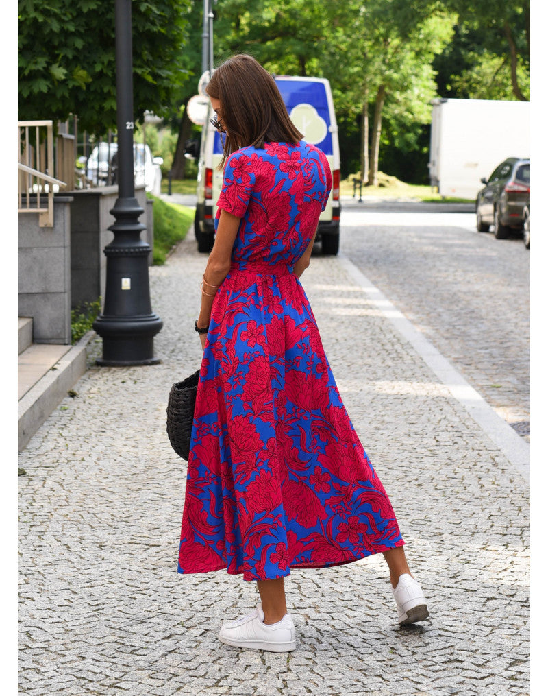 Women's Floral Print Everyday Maxi Dress