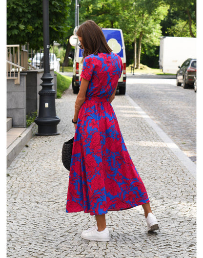 Women's Floral Print Everyday Maxi Dress