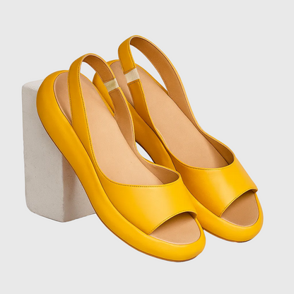 Women's Open Toe Slip-On Flat Sandals
