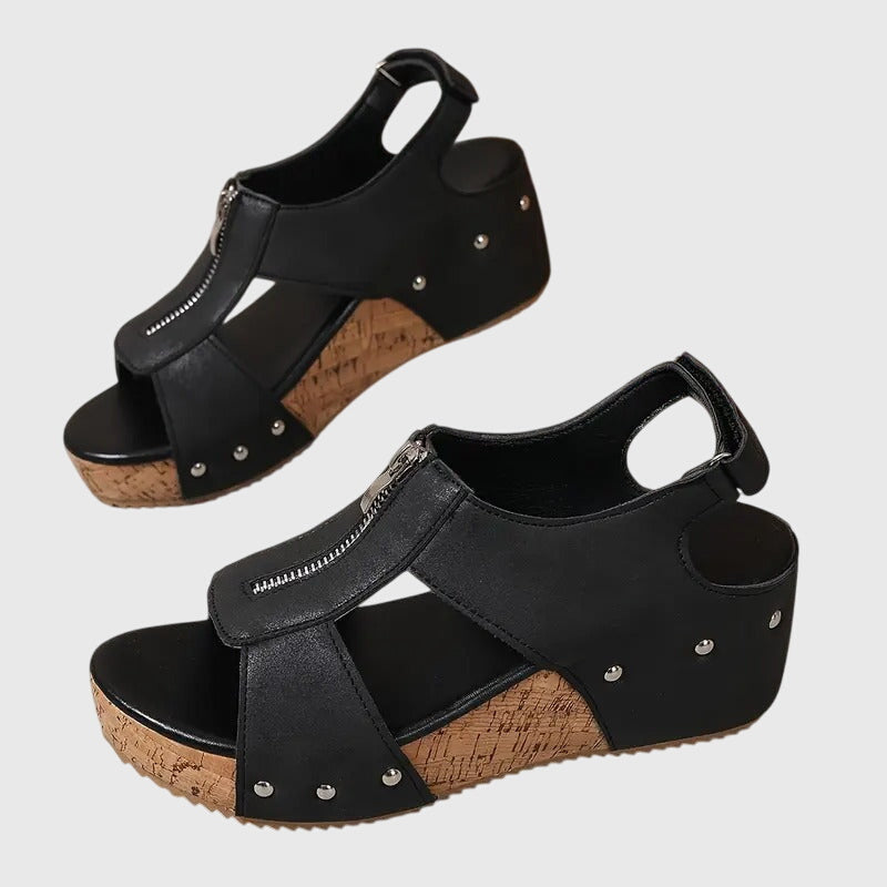 Women's Orthopedic Zipper Sandals