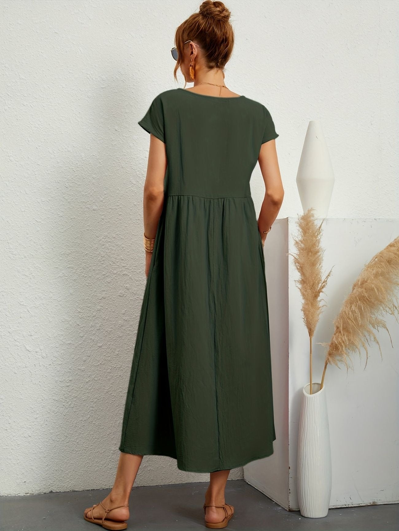 Women's Lightweight Summer Midi Dress
