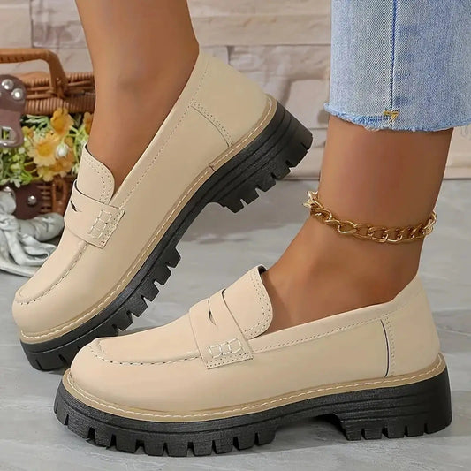 Women's Chunky Platform Loafers