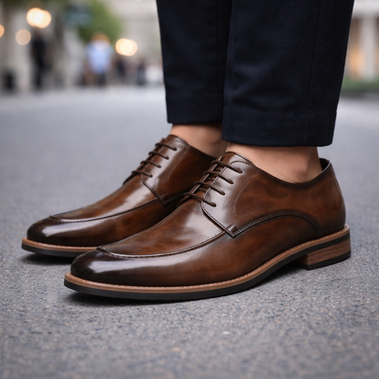 Montari Orthopedic Italian Leather Dress Sneakers