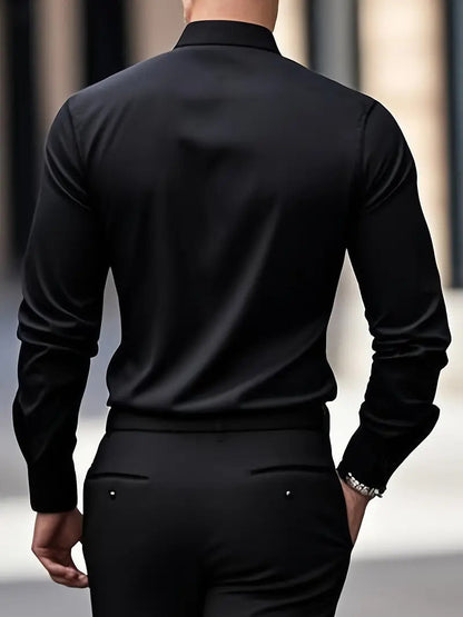 Men's Breathable Long Sleeve Shirt