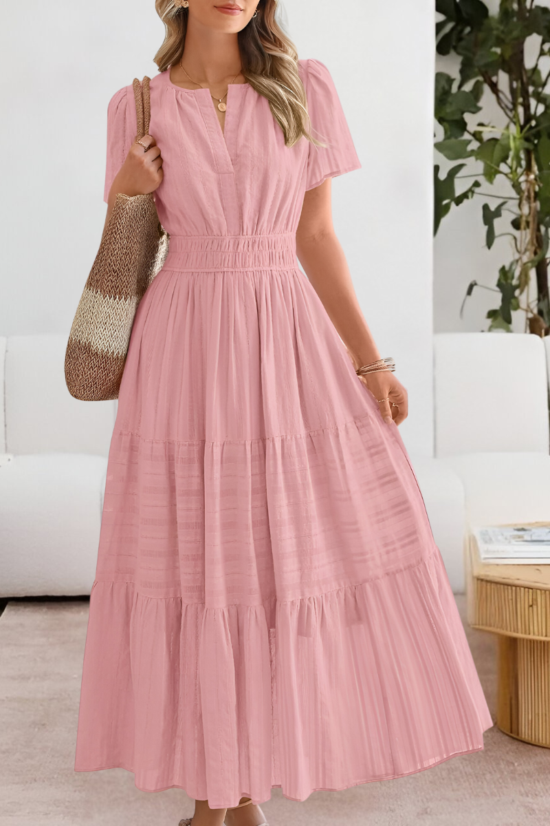 Women's Boho Summer Midi Dress