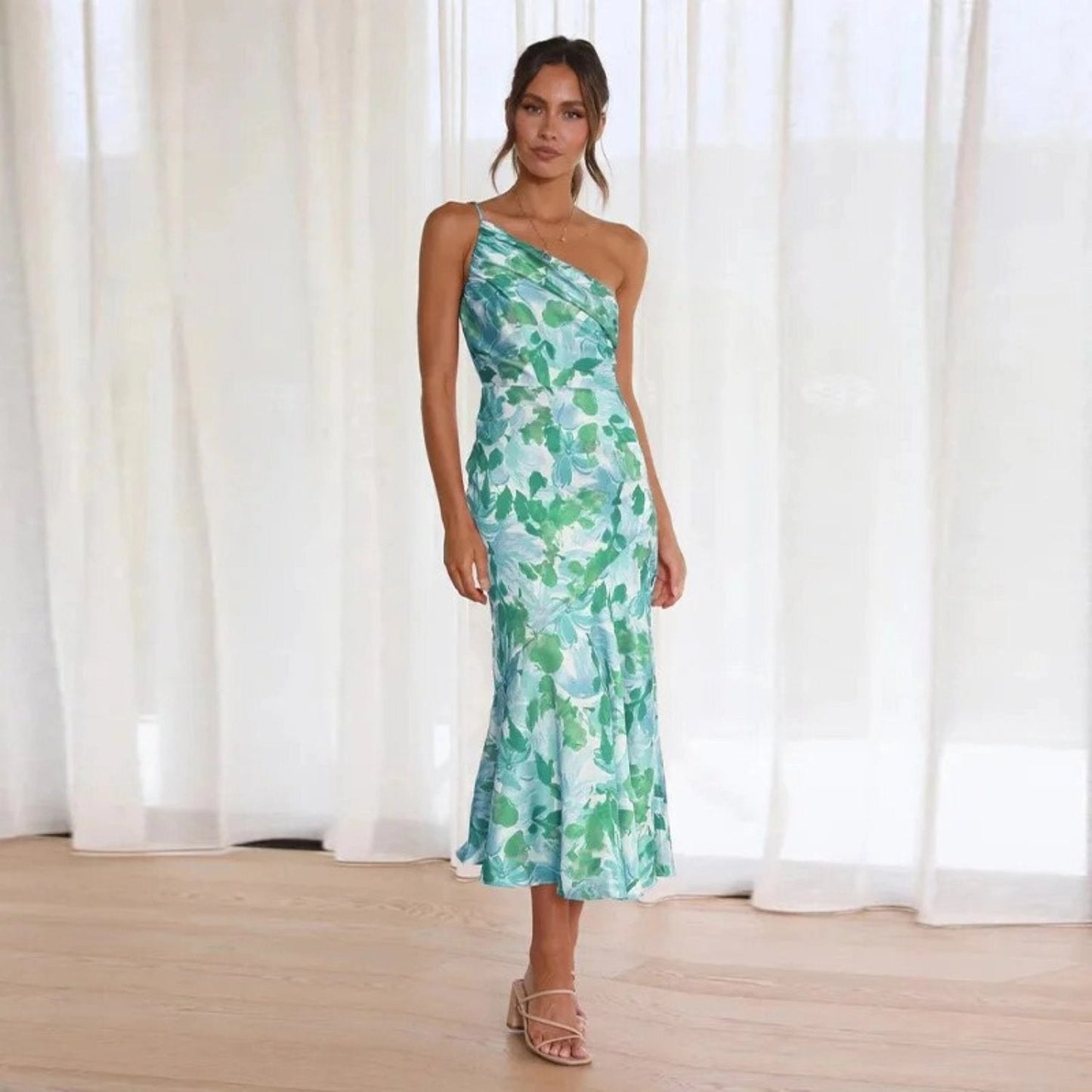 Women's Floral Summer Maxi Dress