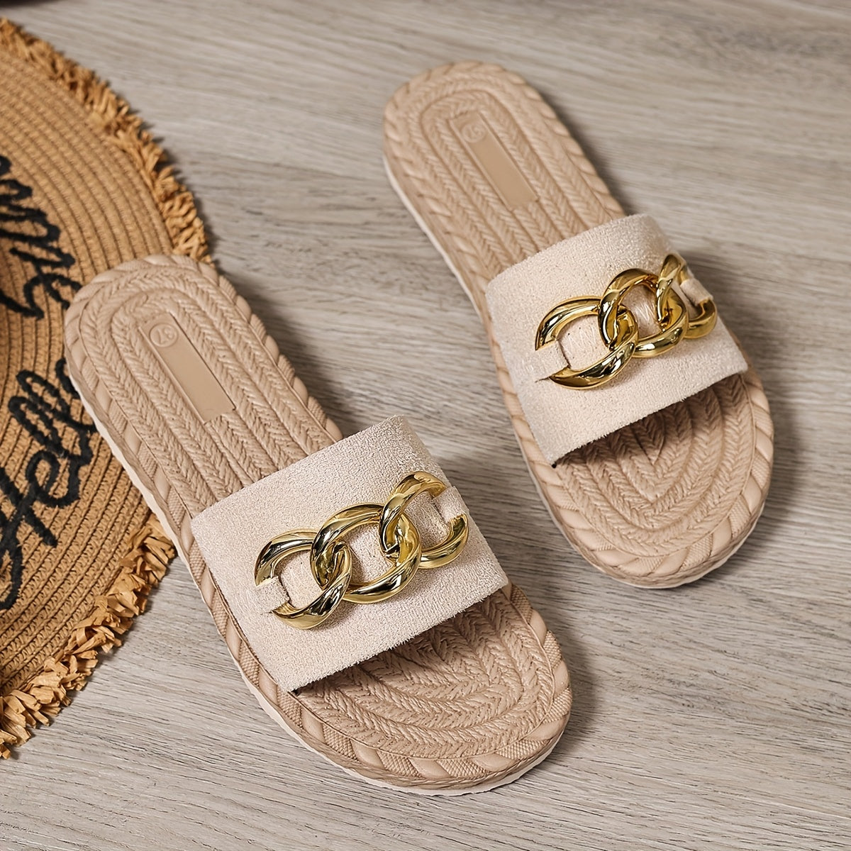 Women's Cushioned Flat Sandals