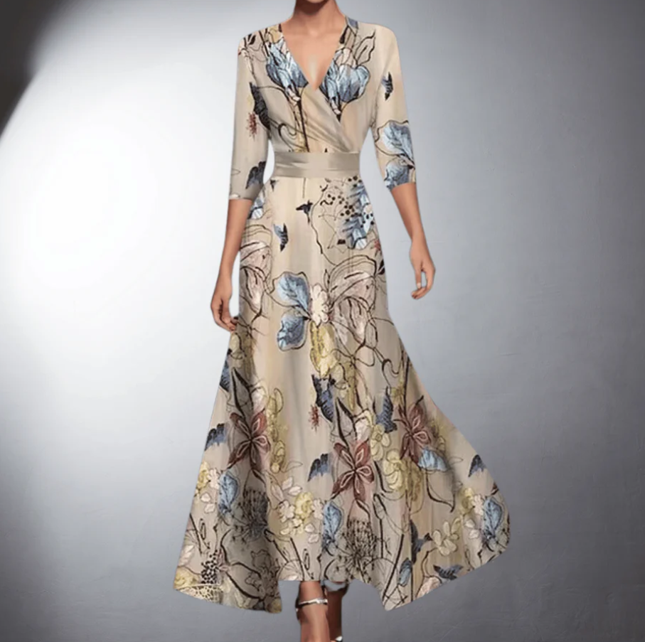 Women's Floral Summer Maxi Dress