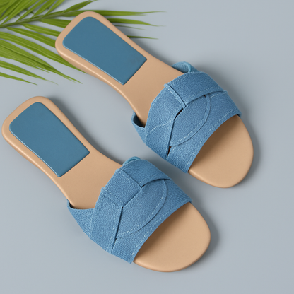 Women's Cushioned Slide Sandals