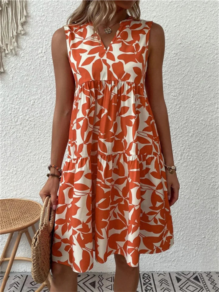 Women's Flowy Summer Midi Dress