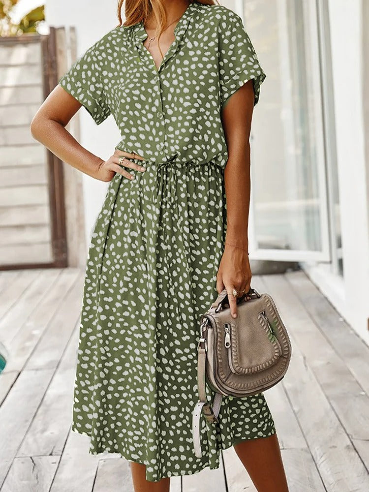 Women's Casual Summer Midi Dress