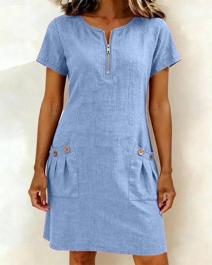Women's Shift Mini Dress