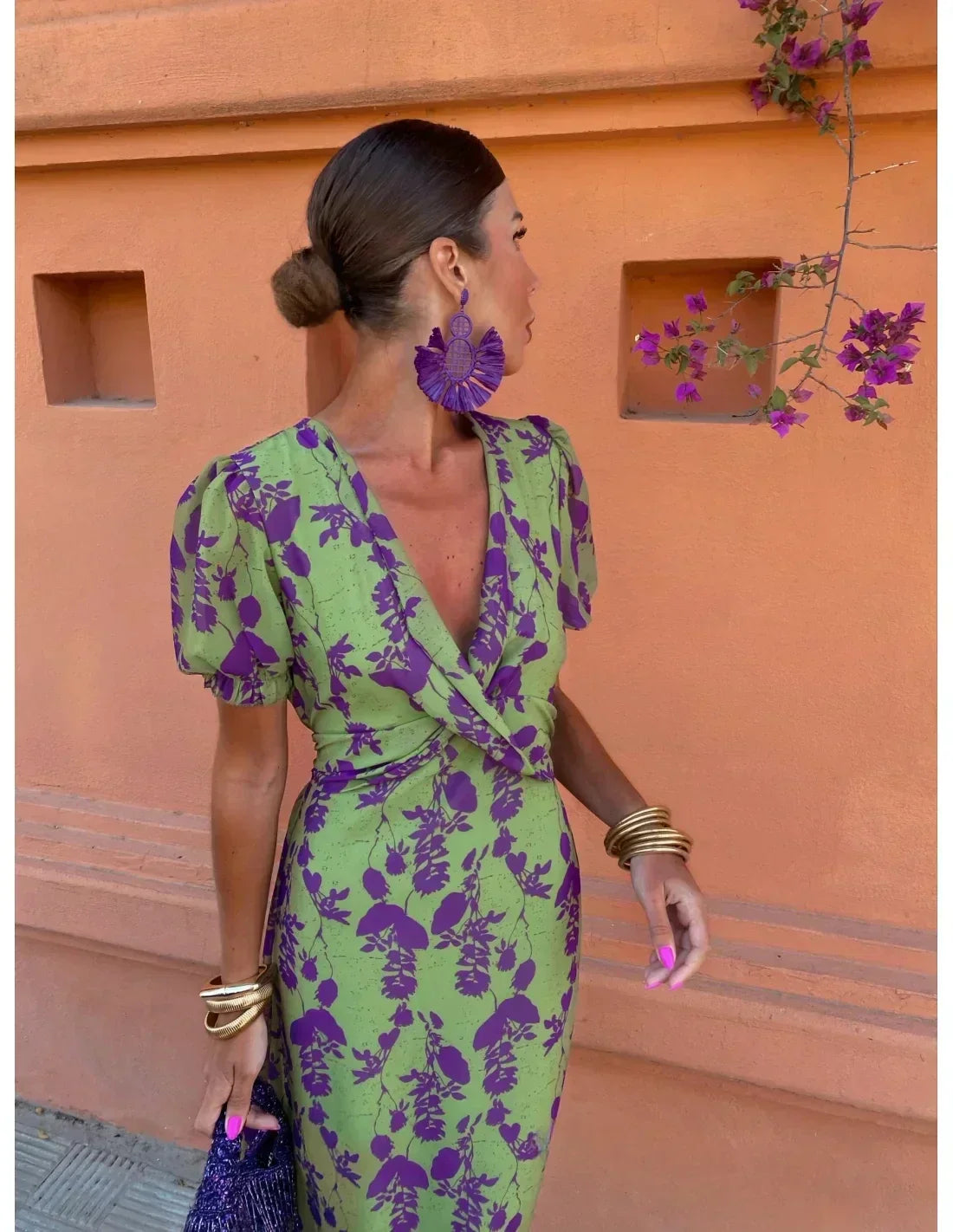 Women's Flowy Summer Midi Dress