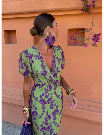 Women's Flowy Summer Midi Dress