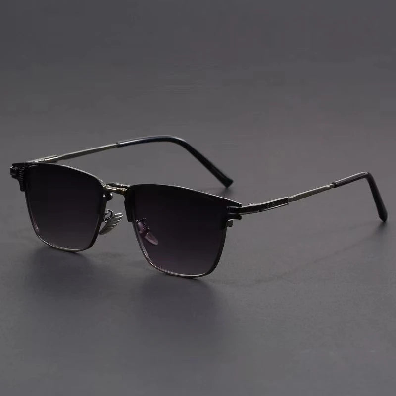 Sovrano UV400 Geometric Metal Sunglasses
