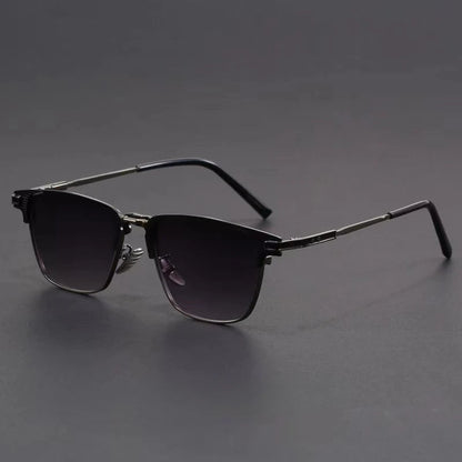 Sovrano UV400 Geometric Metal Sunglasses