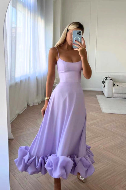 Women's Flowing Wedding Guest Maxi Dress