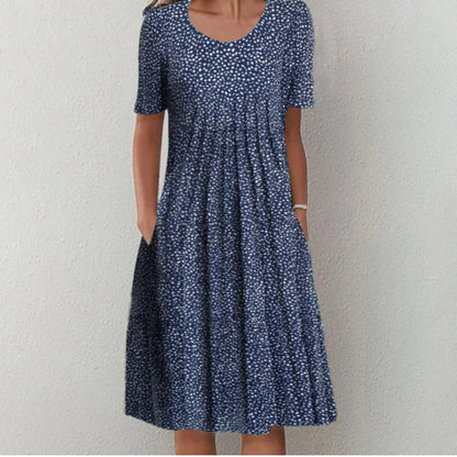 Women's Floral Casual Everyday Midi Dress