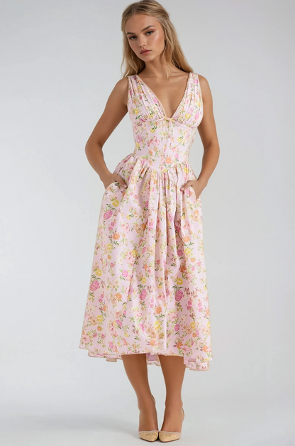 Women's Flowy Vacation Summer Dress