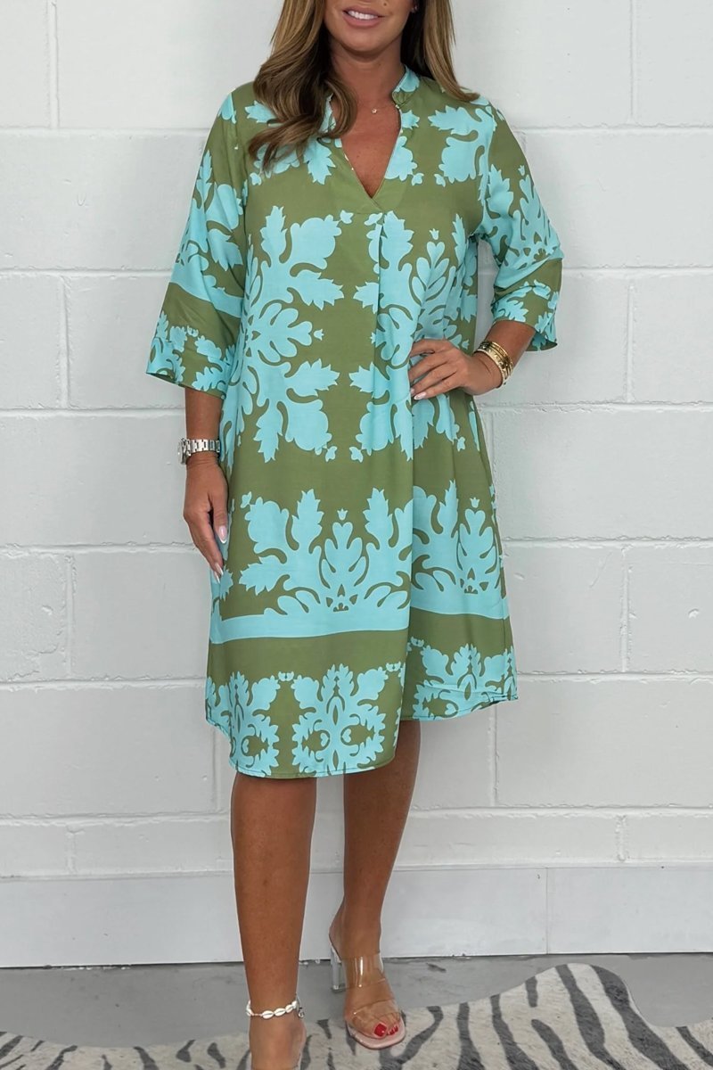 Women's Casual Summer Midi Dress