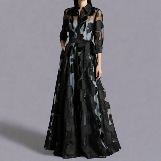 Women's Long Wedding Guest Maxi Dress
