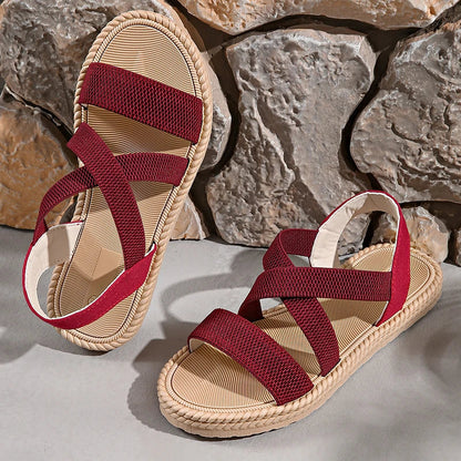 Women's Woven Flat Sandals