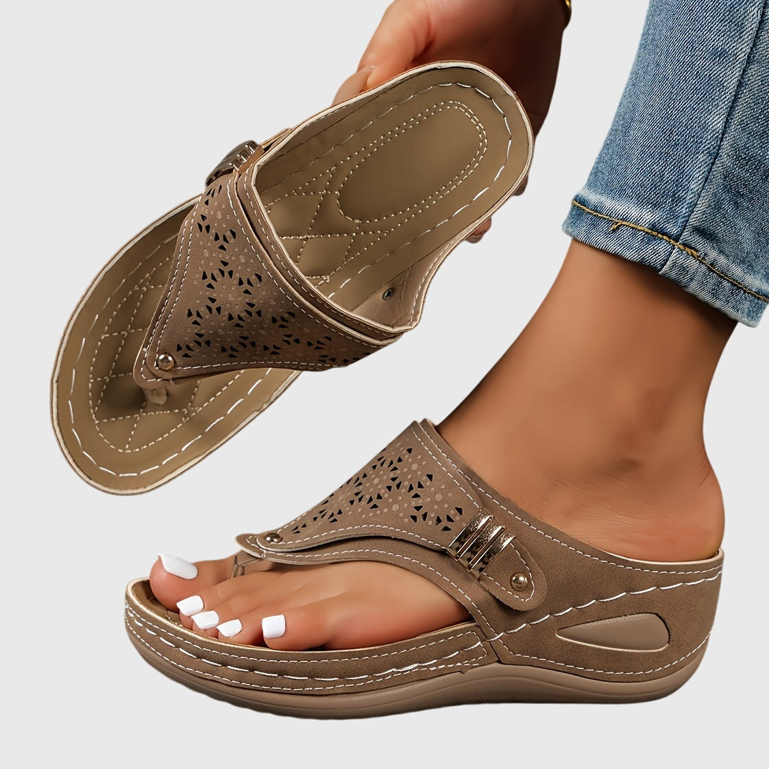 Women's Platform Ankle Strap Sandals