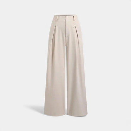 Valona Pleated Women's Wide-Leg Pants